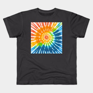 Vintage Boho Tie-Dye Kids T-Shirt